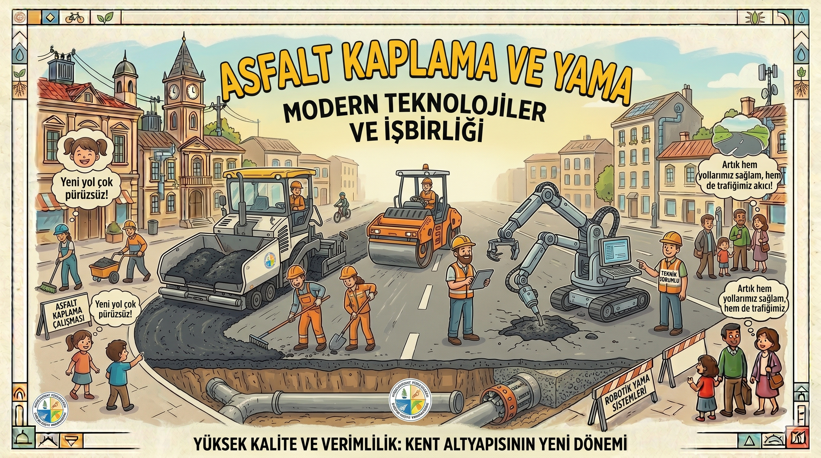 Yol Bakım Şefliği Asfalt Çalışmaları