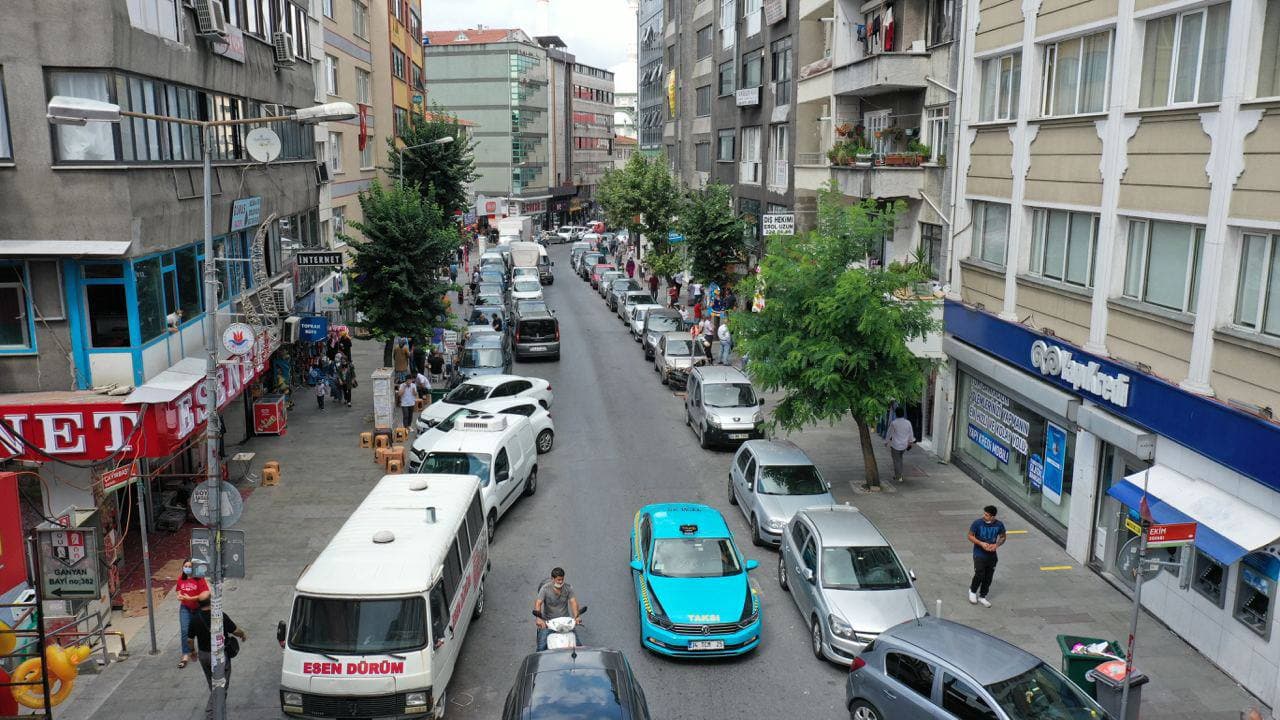 Çağlayan Mahallesi Vatan Caddesi Prestij Yol Düzenleme — Çalışma Öncesi