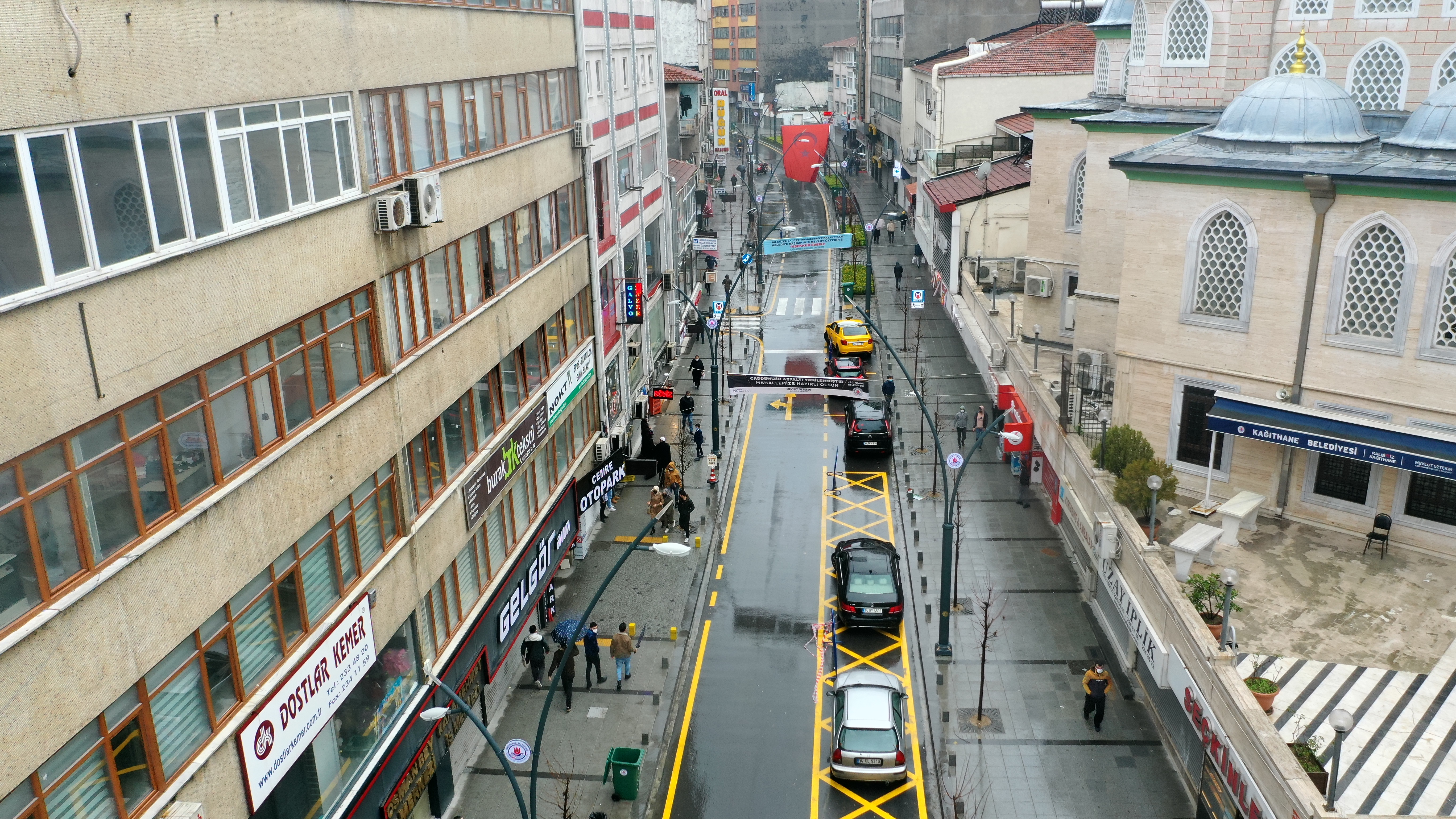 Çağlayan Mahallesi Vatan Caddesi Prestij Yol Düzenleme — Çalışma Sonrası