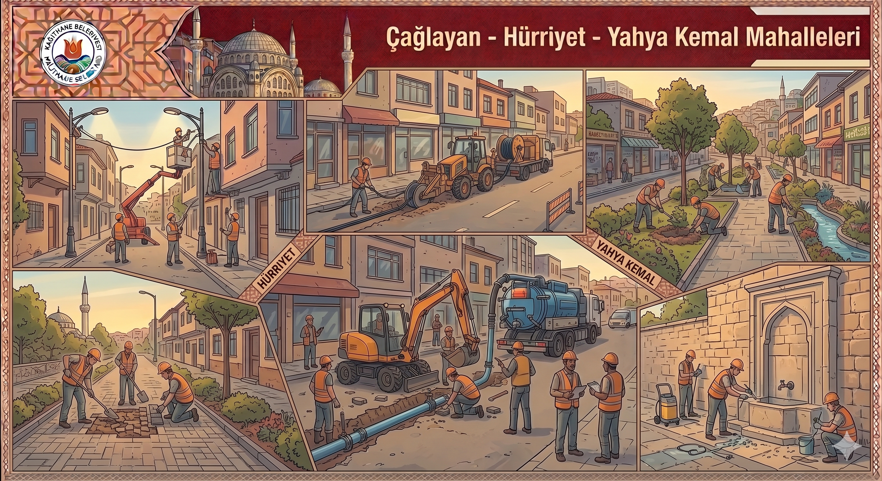 3. Bölge Çağlayan - Hürriyet - Yahya Kemal